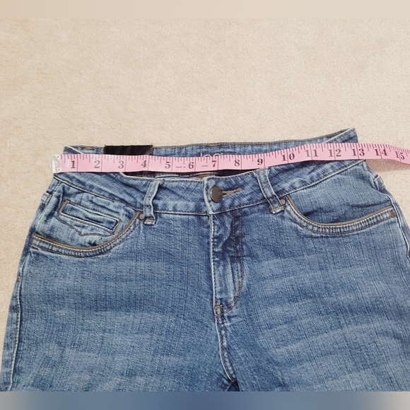 Jag Jeans Women’s Size 4P Bootcut Stretch Blue Denim Jeans Mid Rise - Picture 5 of 12